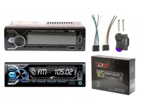 Автомагнитола TDS TS-CAM17 USB/microSD (до 32 ГБ)/AUX/FM/Bluetooth, 12В, коробка