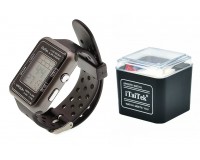 Часы наручные iTaiTek IT-8702 электронные (дата, будильник, секундомер, таймер), (0195)серебро, черный