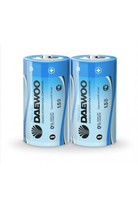 Батарейка Daewoo R20 Shrink 2 Heavy Duty
