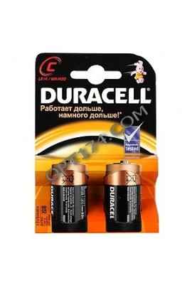 Батарейка Duracell LR14 BL 2 Basic