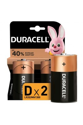 Батарейка Duracell LR20 BL 2 Basic