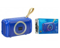 Акустическая система mini MP3 Borofone BR17 Cool 5Вт Bluetooth 5.0, MP3, microSD, USB, AUX 1200 мАч синий