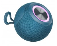 Акустическая система mini MP3 Borofone BR23 5Вт Bluetooth 5.1, MP3, microSD, USB, 1200 мАч синий
