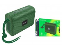 Акустическая система mini MP3 Borofone BR18 Encourage 5Вт Bluetooth 5.1, MP3, microSD, USB, AUX 500 мАч зеленый