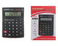 Калькулятор Kadio KD-3851B настольный, 12 разрядный, размер 14х10 см, черный