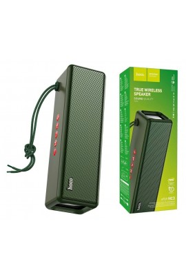 Акустическая система mini MP3 HOCO HC3 Bounce 10Вт Bluetooth 5.0, MP3, microSD, USB, 2400 мАч зеленый