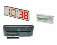 Часы сетевые VST 898-1 красные цифры, зеркальный дисплей, без блока питания
