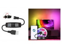 LED контроллер Огонек OG-LDL43 (USB 5В) RGB(1 канал) Bluetooth, 3pin, до 2А