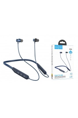 Наушники беспроводные HOCO ES64 Easy Sound внутриканальные, Bluetooth 5, 3, коробка, синий