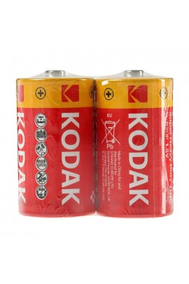 Батарейка Kodak R20 Shrink 2 Heavy Duty