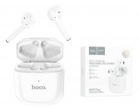 Наушники беспроводные HOCO EW19 Plus вкладыши, Bluetooth V5.3 кейс для хранения и зарядки в комплекте (емкостью 300 мАч) белый коробка