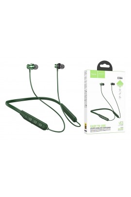Наушники беспроводные HOCO ES64 Easy Sound внутриканальные, Bluetooth 5, 3, коробка, зеленый