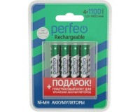 Аккумулятор Perfeo R3 1100 mAh BL 4 + box 1.2 V пластик NEW (PF-C3322)