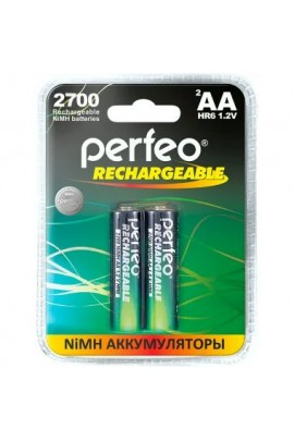 Аккумулятор Perfeo R6 2700 mAh BL 2 1.2 V пластик (PF-C3320)