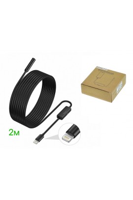 Эндоскоп USB для смартфонов Орбита OT-SME18 1, 3 Мп 1280*960 длина кабеля: 2м., Lightning, iOS 9.0 и выше, приложение UseePlus