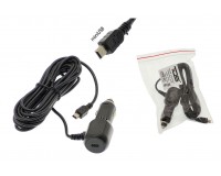 Автомобильное зарядное устройство TDS TS-CAU60, miniUSB 12-24В 1хType-C, Выходной ток: Type-C-PD20Вт, кабель miniUSB 3, 5м черный