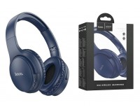 Наушники беспроводные HOCO W40 Mighty полноразмерные, Bluetooth 5.3, синий коробка