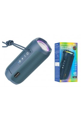 Акустическая система mini MP3 Borofone BR21 10Вт Bluetooth 5.1, MP3, microSD, USB, AUX, TWS 1200 мАч синий