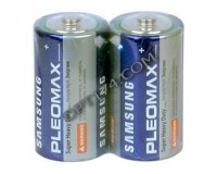 Батарейка Pleomax R20 Shrink 2