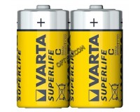 Батарейка Varta R14 Shrink 2 Superlife