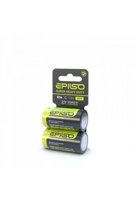 Батарейка EPILSO R14 Shrink card 2