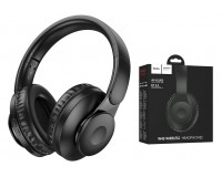 Наушники беспроводные HOCO W45 Enjoy полноразмерные, Bluetooth 5.3, черный коробка