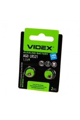 Батарейка. Videx G0 BL 2 (LR 512, LR 63, 379, 521)