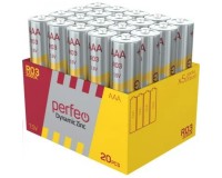 Батарейка Perfeo R3 Box 20 Dynamic Zinc