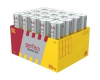 Батарейка Perfeo R6 Box 20 Dynamic Zinc NEW