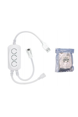 LED контроллер Огонек OG-LDL49 (USB 5В) RGB(1 канал) Wi-Fi, 3pin, до 6А, микрофон