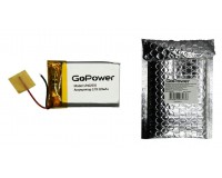 Аккумулятор GoPower - 320 mAh LP402535, Li-Pol