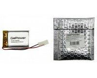 Аккумулятор GoPower - 250 mAh LP502030, Li-Pol