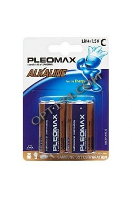 Батарейка Pleomax LR14 BL 2