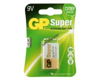 Батарейка GP 6LR61(6F22) BL 1 Super