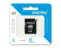 Флэш карта SDHC 8 GB SmartBuy Class 10