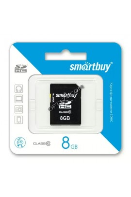 Флэш карта SDHC 8 GB SmartBuy Class 10