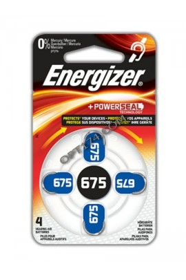 Батарейка. Energizer PR675/G13 BL 4 (для слуховых аппаратов)