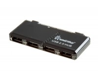 Концентратор USB (HUB) SmartBuy SBHA-6110 4 порта, Black