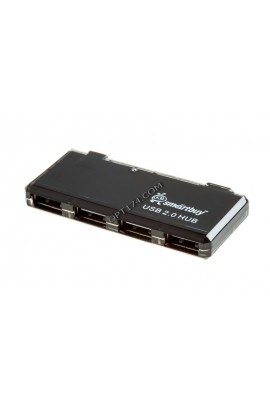 Концентратор USB (HUB) SmartBuy SBHA-6110 4 порта, Black