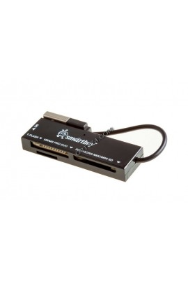 Card Reader SmartBuy SBR-717-K (SD, microSD, MS, M2) внешний Black