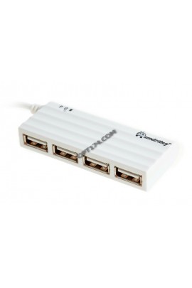 Концентратор USB (HUB) SmartBuy SBHA-6810 4 порта, White