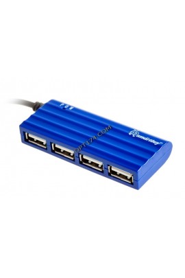 Концентратор USB (HUB) SmartBuy SBHA-6810 4 порта, Blue