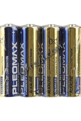 Батарейка Pleomax LR6 Shrink 4