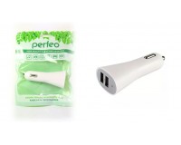 Автомобильное зарядное устройство Perfeo I4606 12В 2хUSB, Выходной ток: USB1-1А, USB2-2.1А, для iPhone/iPad
