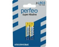 Батарейка Perfeo LR3 BL 2 Super Alkaline NEW (|PF-3632)