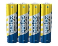 Батарейка Perfeo LR6 Shrink 4 Super Alkaline NEW(|PF-3639)