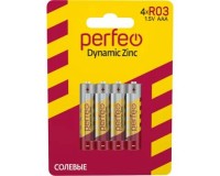 Батарейка Perfeo R3 BL 4 Dynamic Zinc NEW