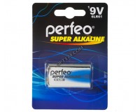 Батарейка Perfeo 6LR61(6F22) BL 1 Super Alkaline NEW (|PF-3797)