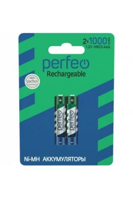 Аккумулятор Perfeo R3 1000 mAh BL 2 1.2 V NEW (PF-3925)