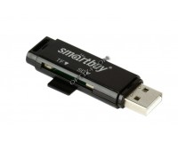 Card Reader SmartBuy SBR-715-K micro SD/SD внешний Black